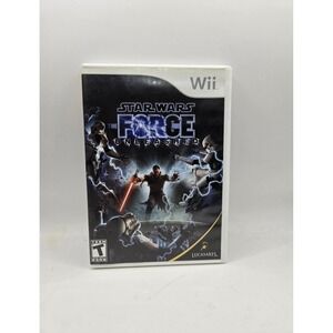 Star Wars: The Force Unleashed (Nintendo Wii) CIB COMPLETE & TESTED